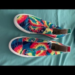 Tie dye sneakers